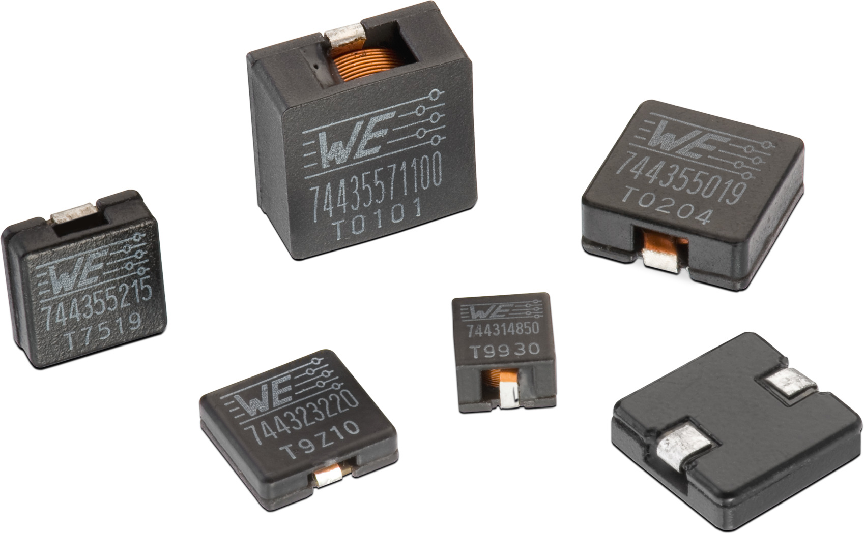 WEHCI SMT Flat Wire High Current Inductor Passive Components Würth